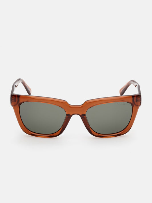 Square Plastic Sunglasses - Guess