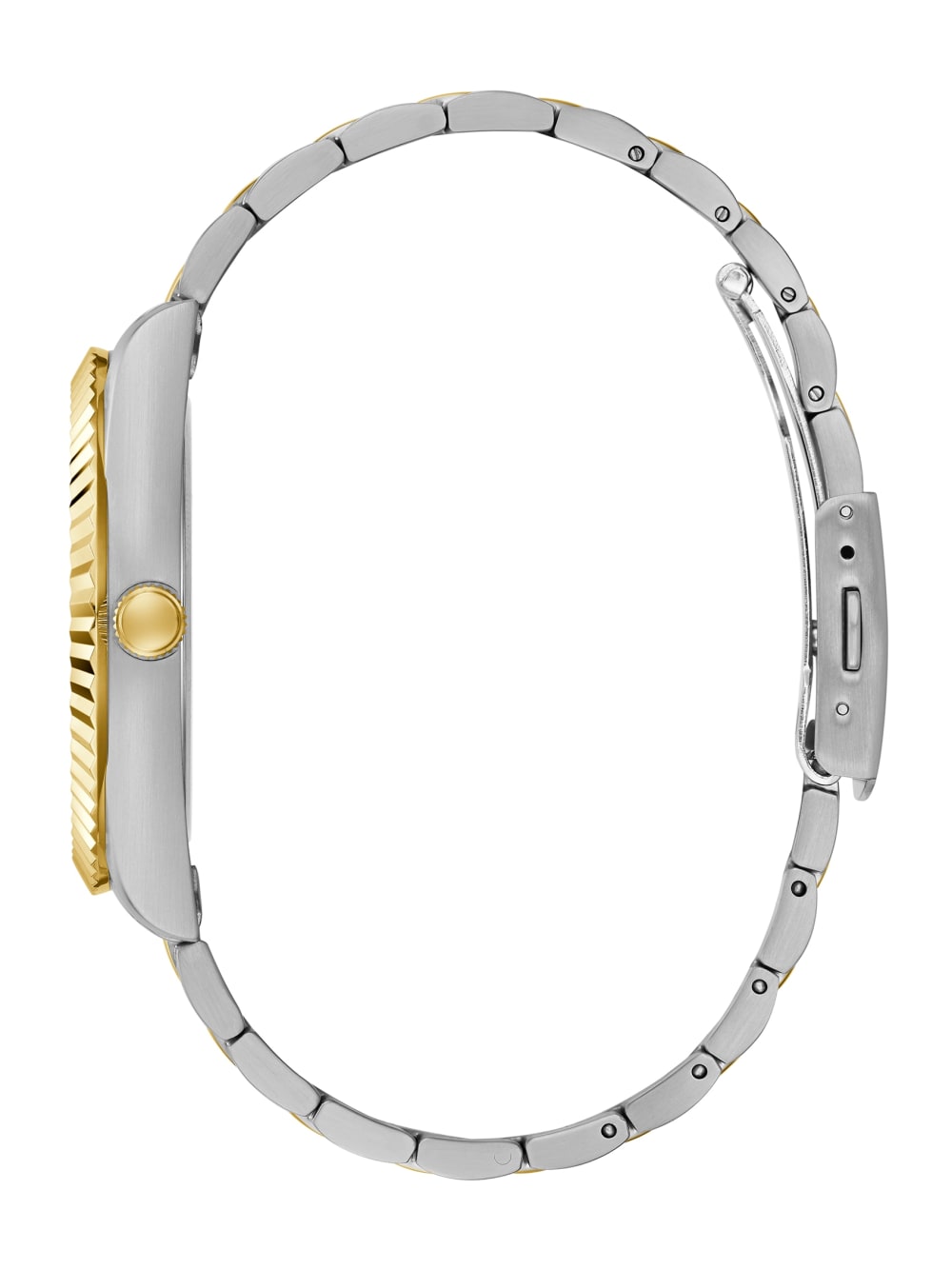Two-Tone and Green Analog Watch - Guess