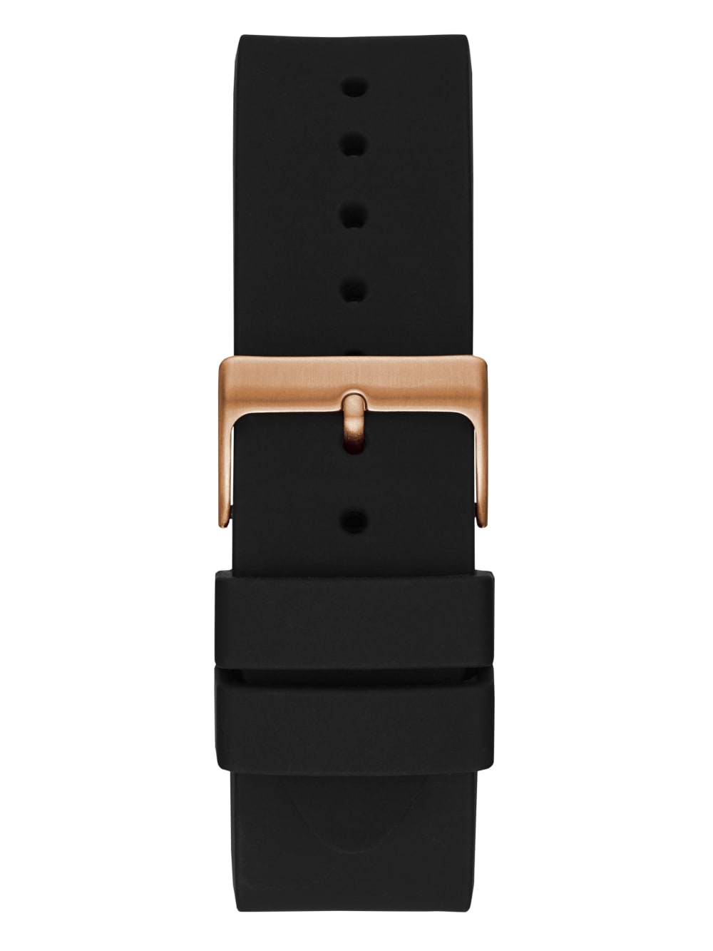 Black and Rose Gold-Tone Multifunction Watch - Guess