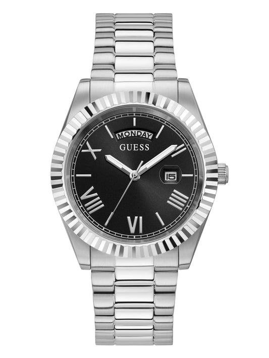 Silver-Tone Analog Watch - Guess