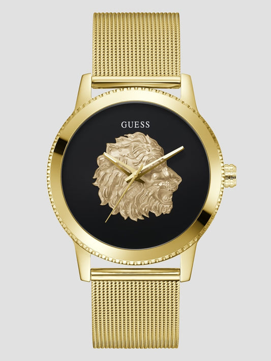 Gold-Tone Analog Watch - Guess