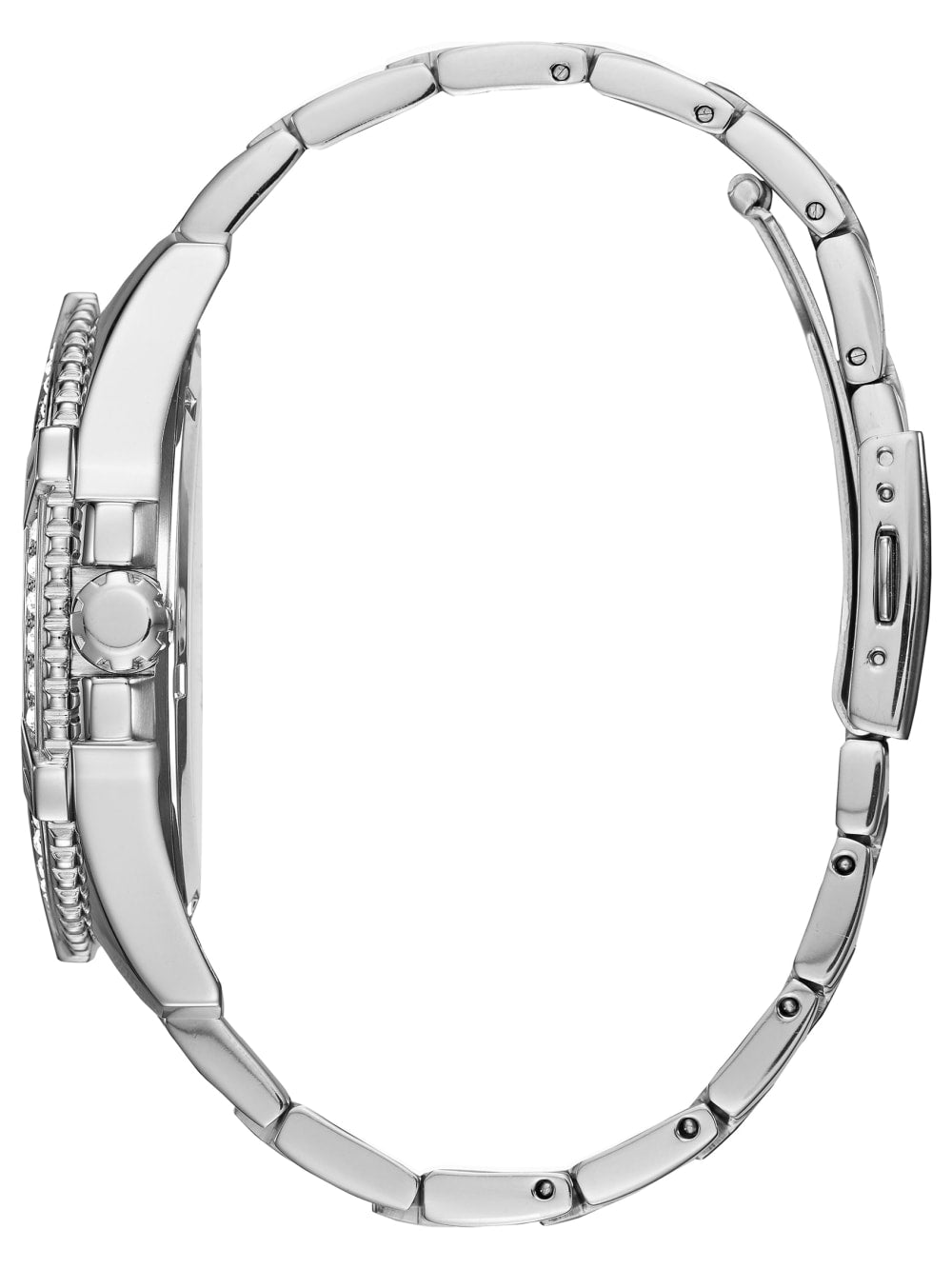 Silver-Tone Multifunction Watch - Guess