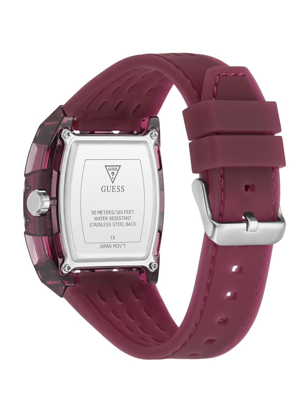 Burgandy Multifunctional Watch - Guess