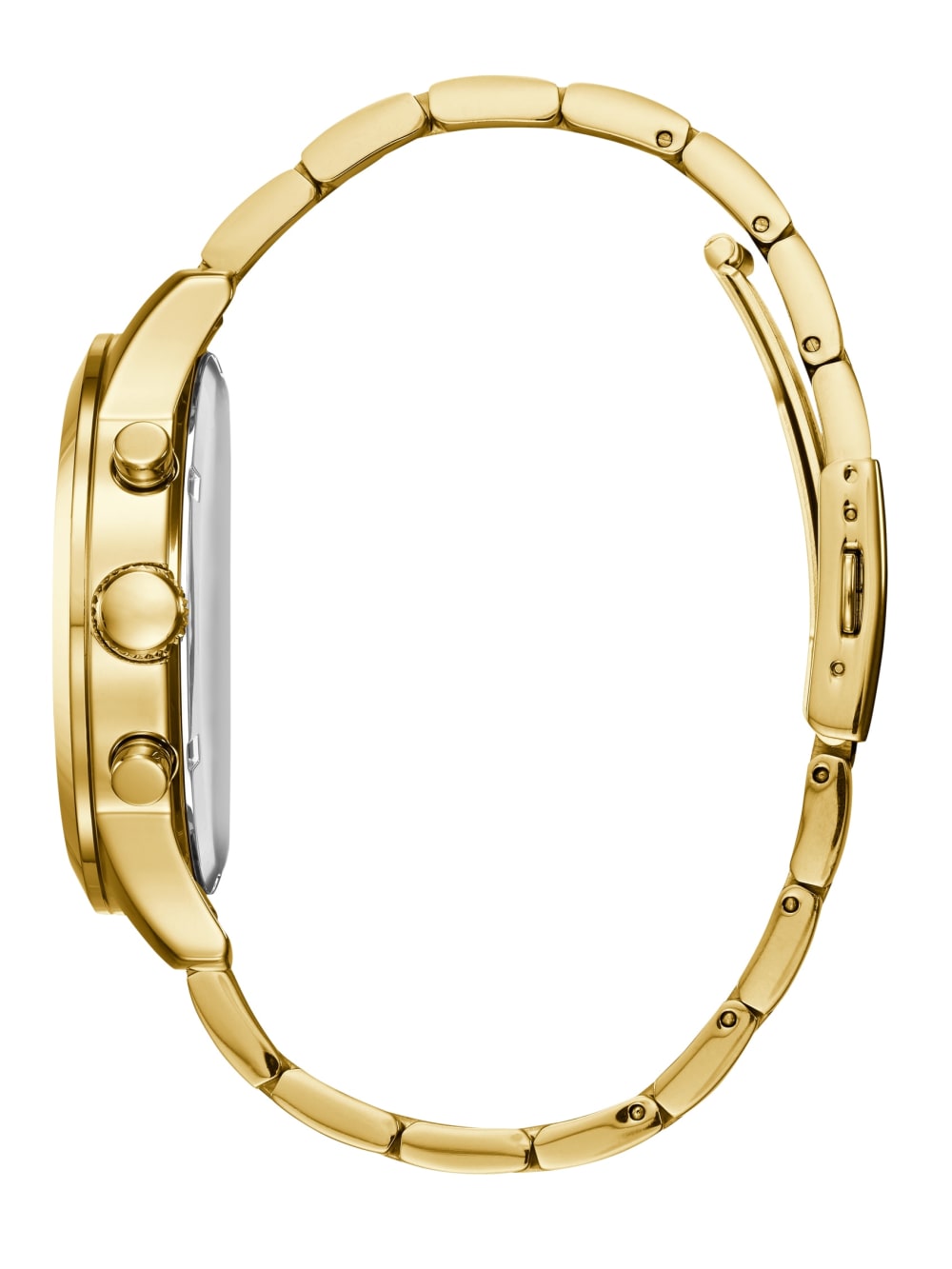 Gold-Tone Chronograph Watch - Guess
