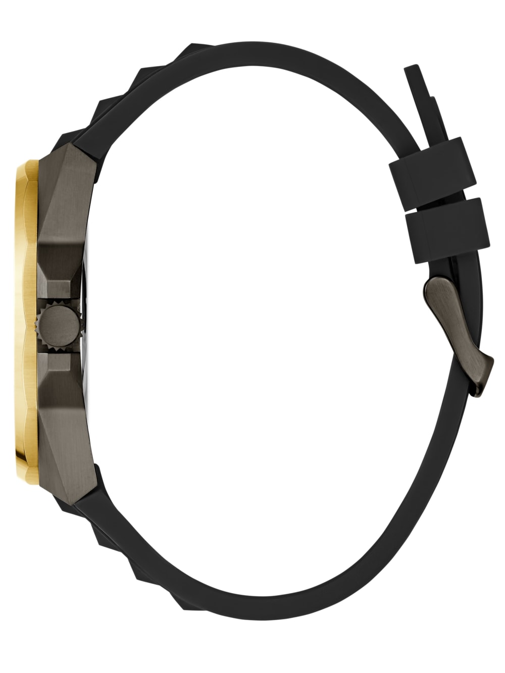 Gunmetal and Gold-Tone Multifunction Watch - Guess