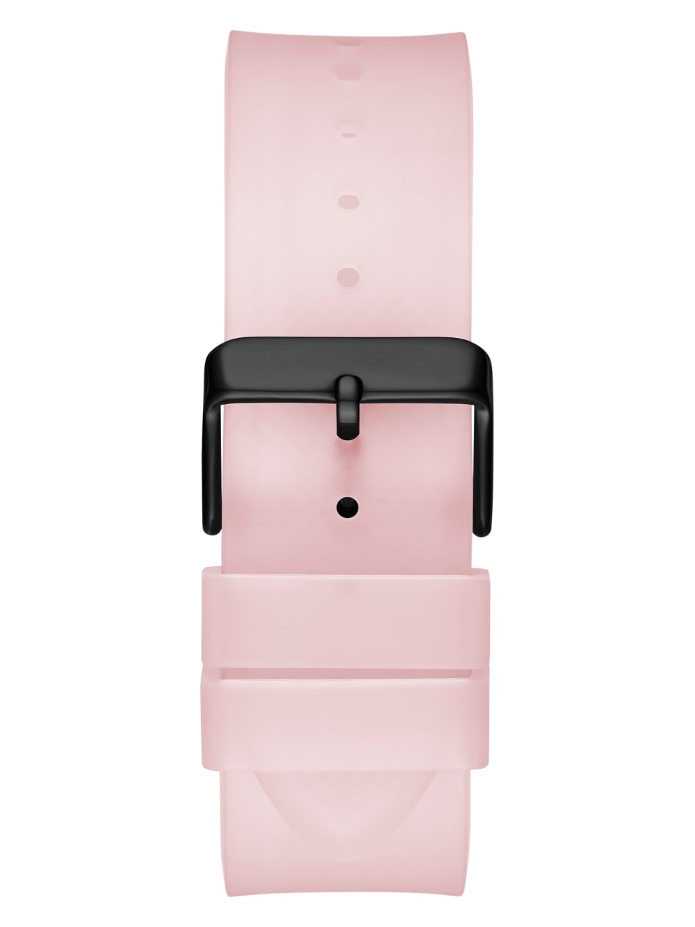 Pink Plastic and Silicone Multifunction Watch - Guess