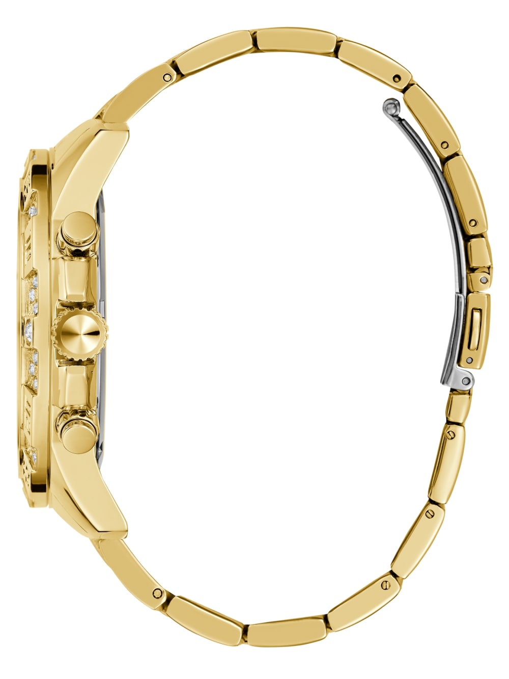 Gold-Tone Chronograph Watch - Guess