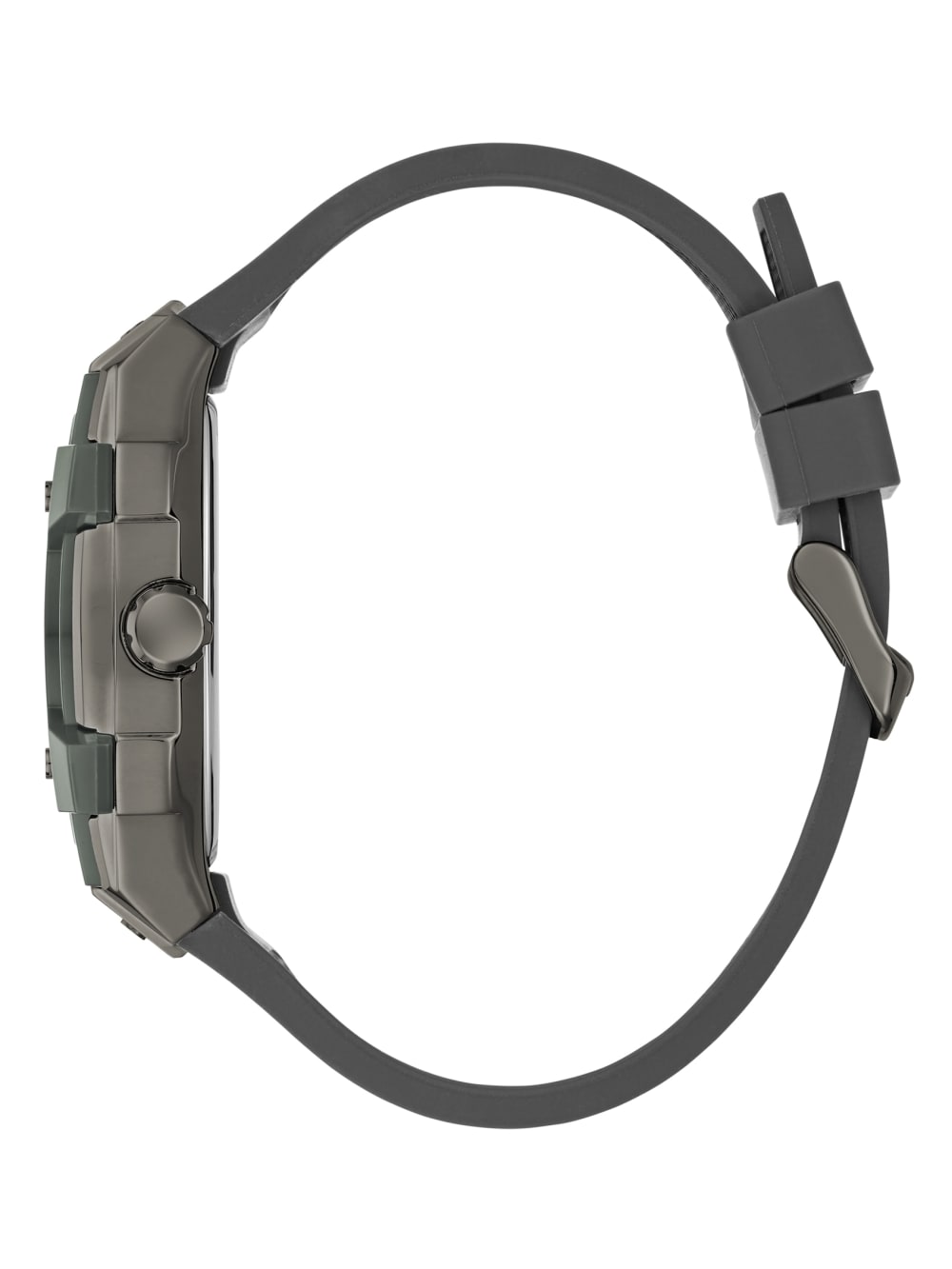 Green and Grey Silicone Multifunction Watch - Guess