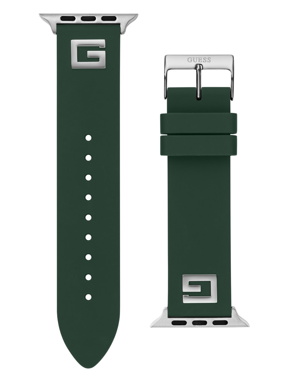 Green Silicon 42-44 mm Band for Apple Watch® - Guess