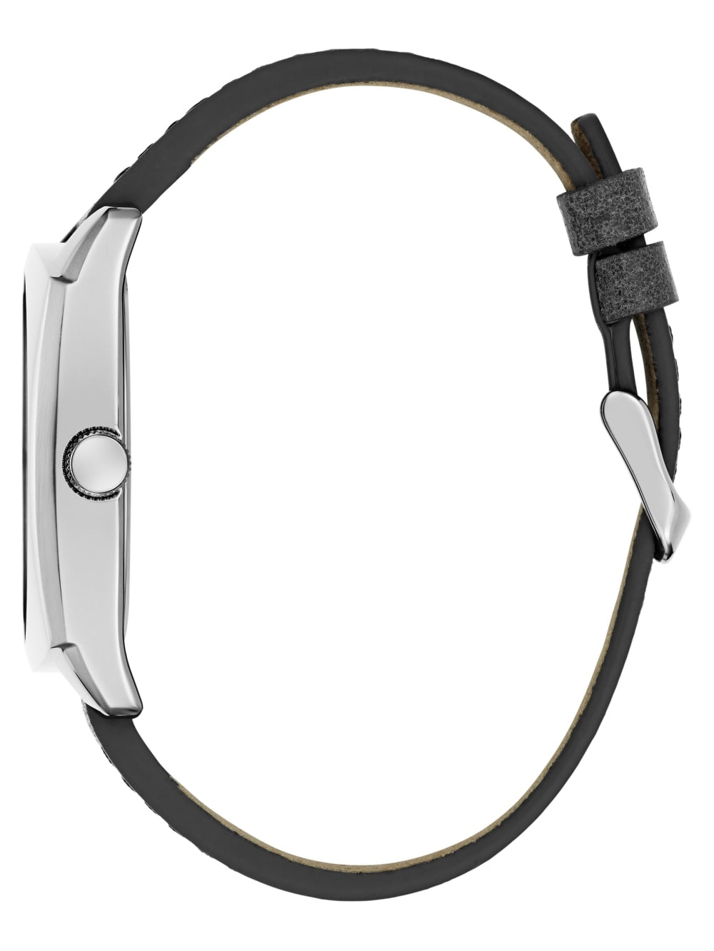 Silver-Tone and Green Multifunction Watch - Guess