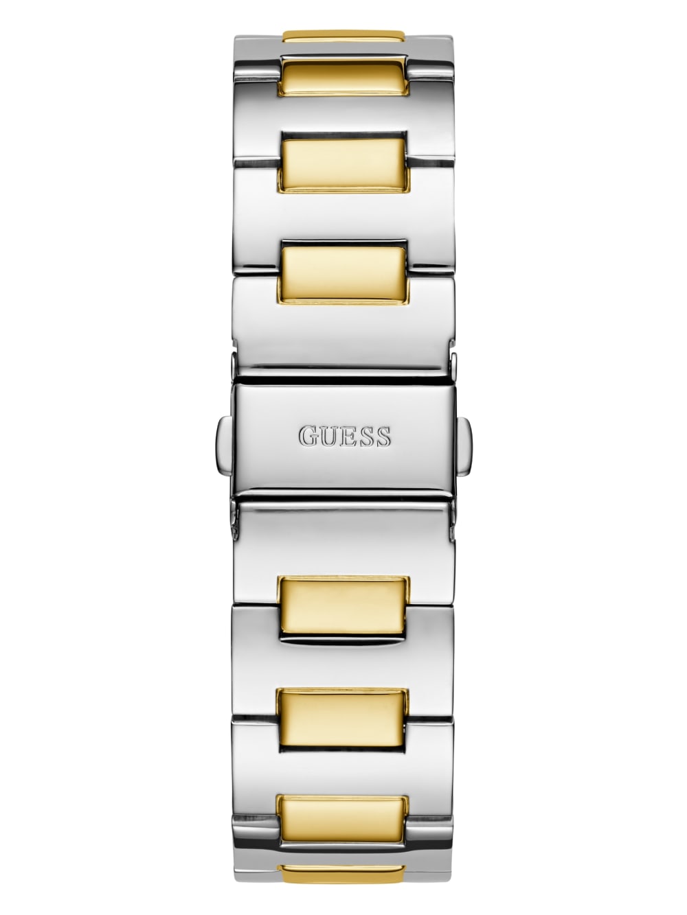 Silver and Gold-Tone Analog Watch - Guess
