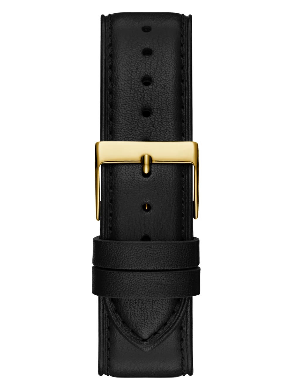 Two-Tone Leather Analog Watch - Guess