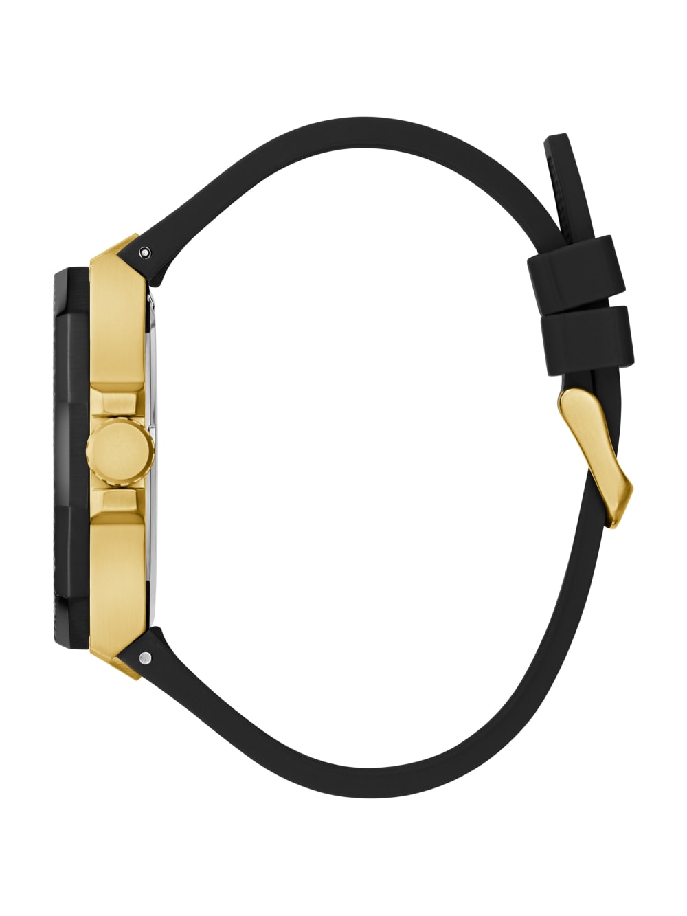 Black and Gold-Tone Multifunction Watch - Guess
