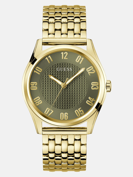 Gold-Tone Analog Watch - Guess