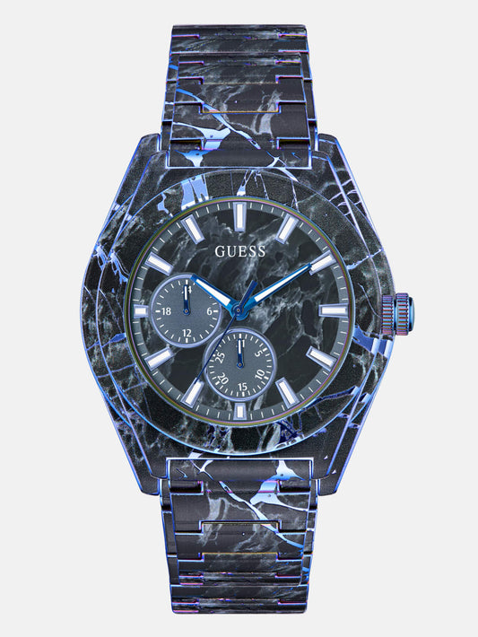 Blue Multifunction Watch - Guess