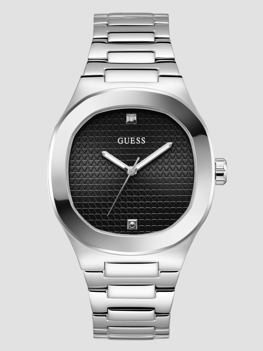 Silver-Tone Analog Watch - Guess