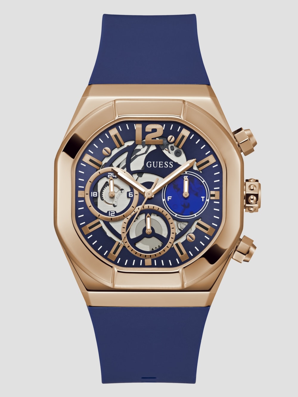 Rose Gold-Tone Chronograph Watch - Guess