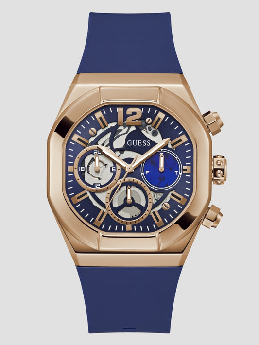 Rose Gold-Tone Chronograph Watch - Guess