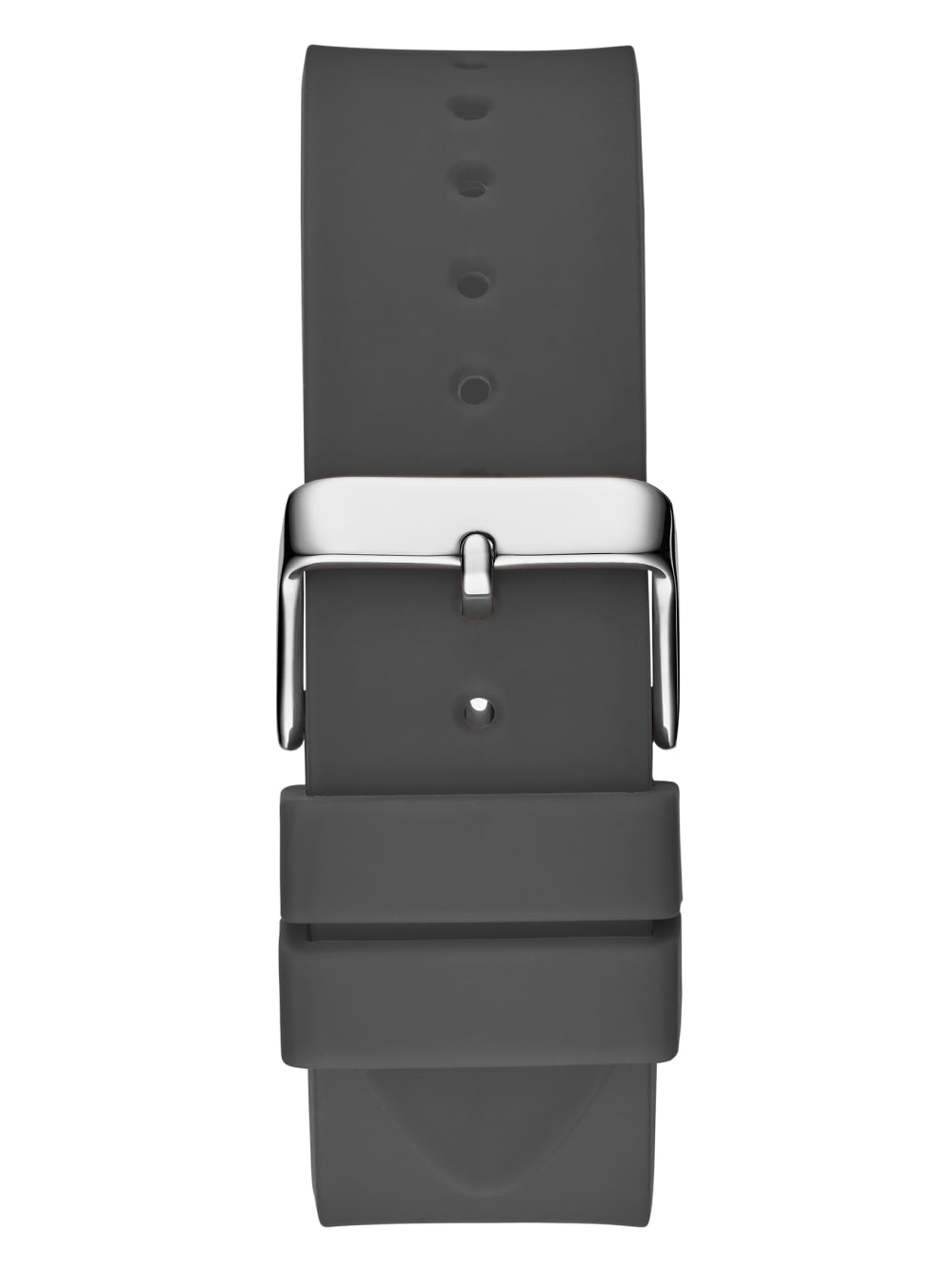 Gray Plastic and Silicone Multifunction Watch - Guess