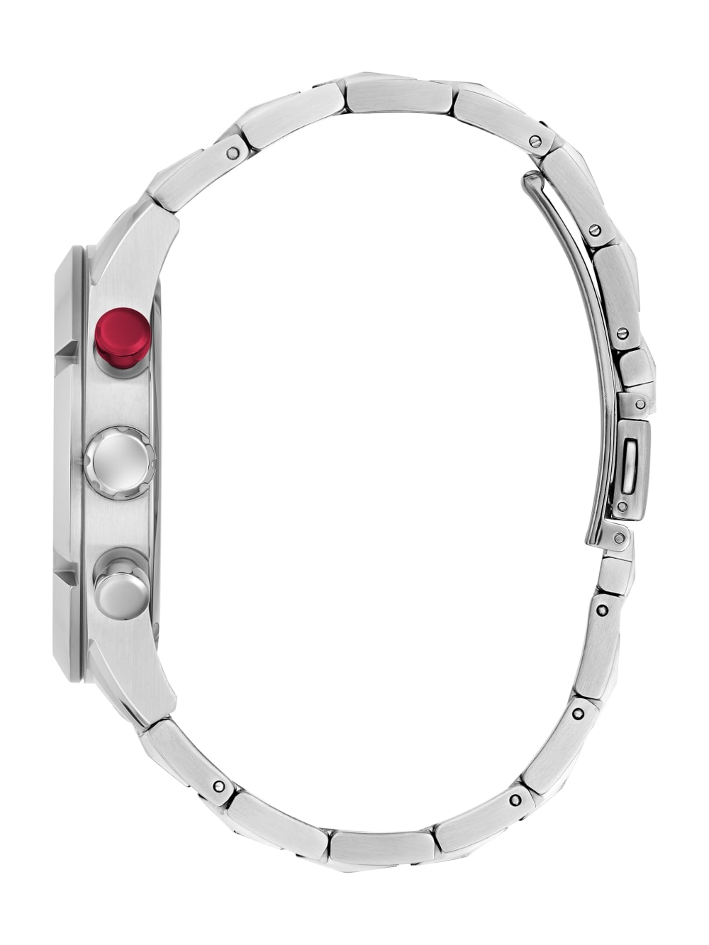 Silver-Tone Chronograph Watch - Guess