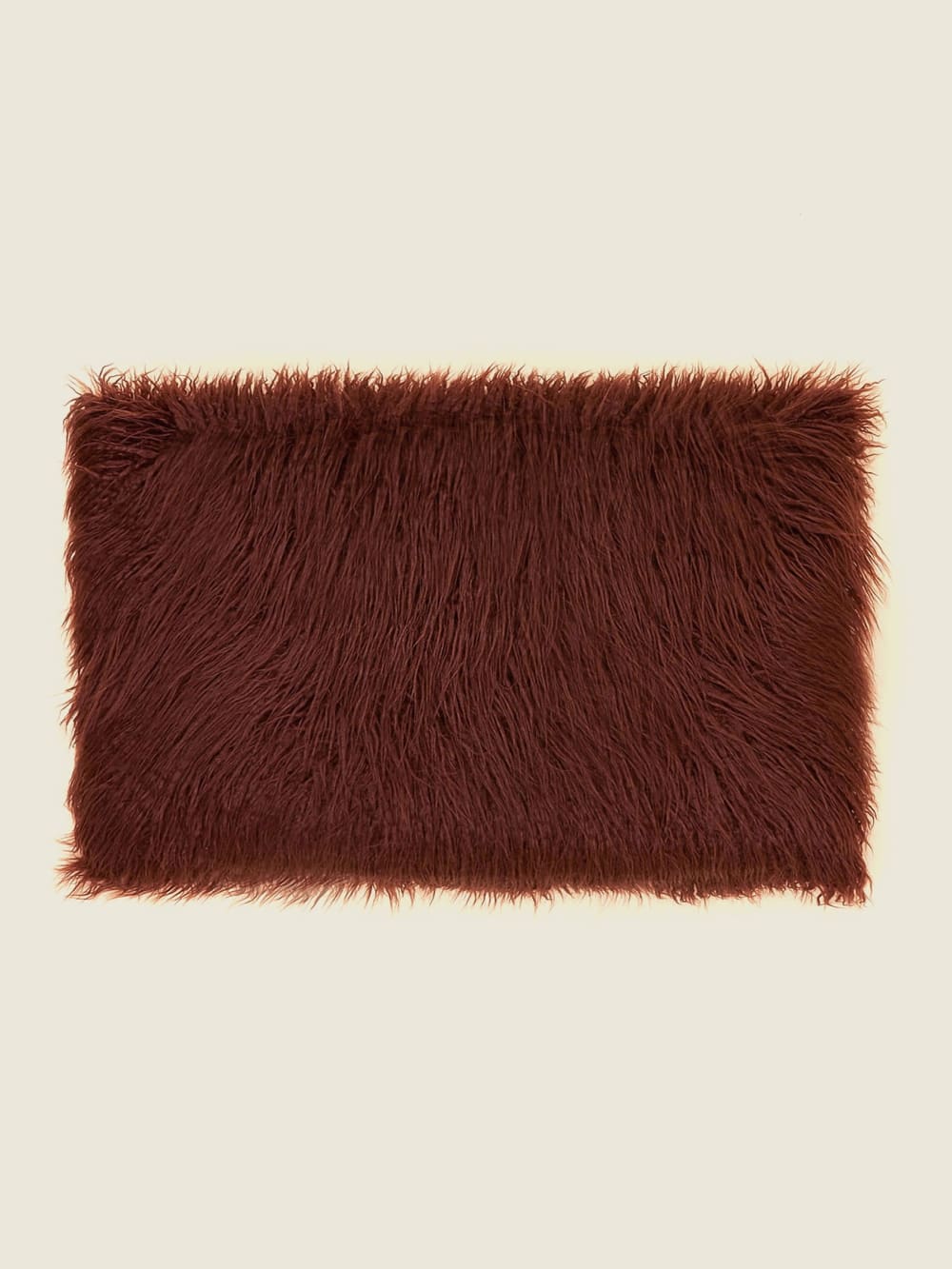 Helma Rectangular Faux-Fur Pillow - Guess