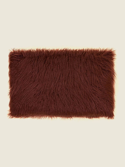 Helma Rectangular Faux-Fur Pillow - Guess