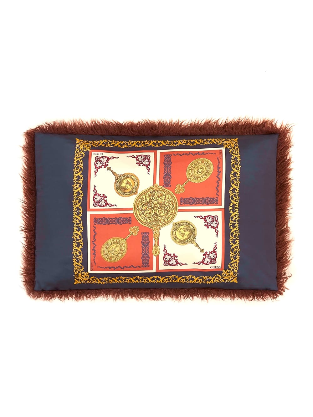 Helma Rectangular Faux-Fur Pillow - Guess