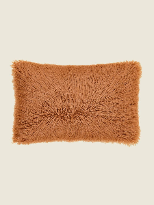 Helma Rectangular Faux-Fur Pillow - Guess