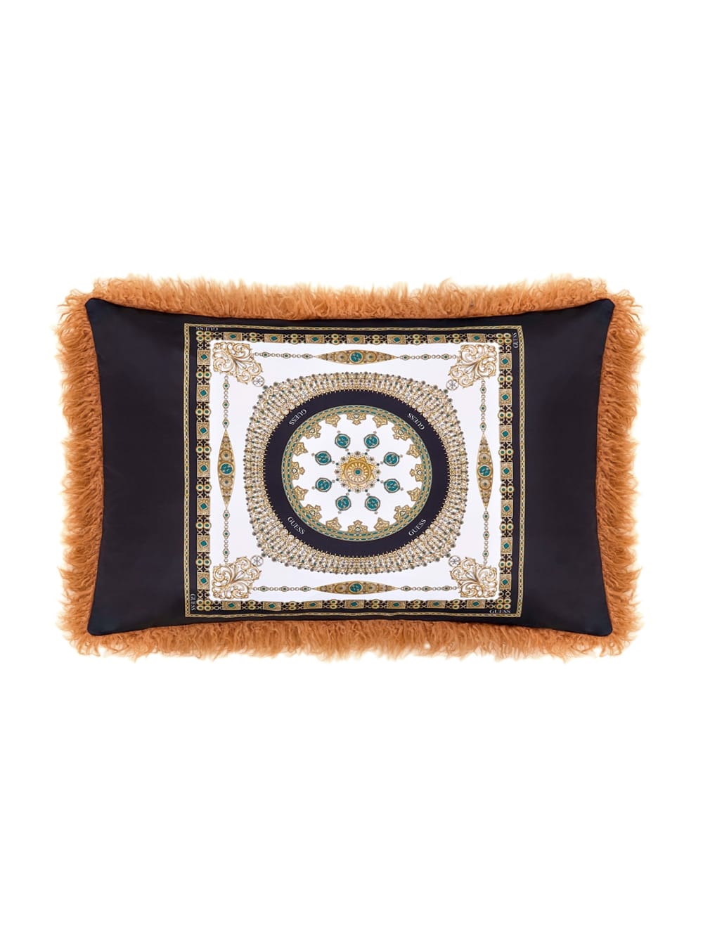 Helma Rectangular Faux-Fur Pillow - Guess