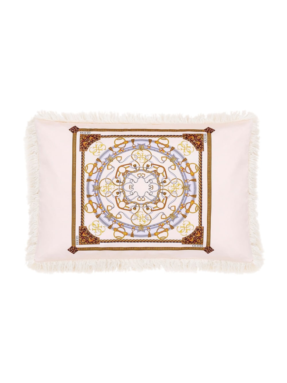 Helma Rectangular Faux-Fur Pillow - Guess