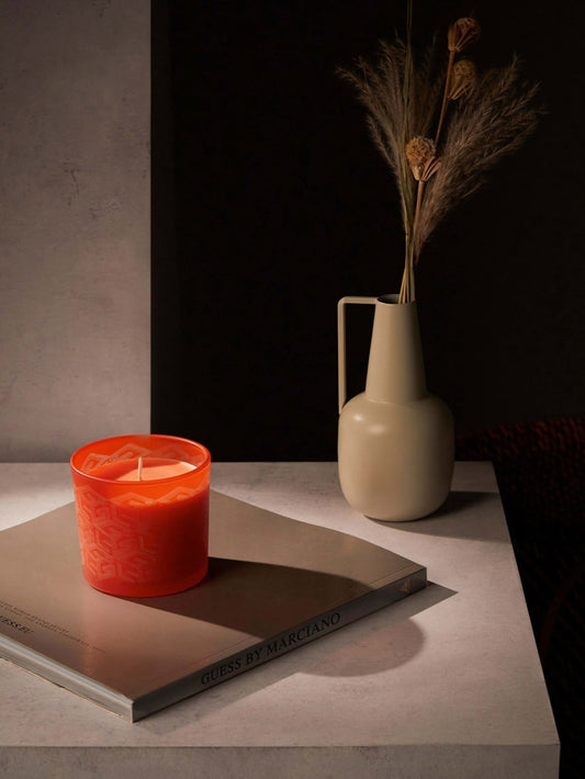 Laser-Cut G Cube Candle - Guess