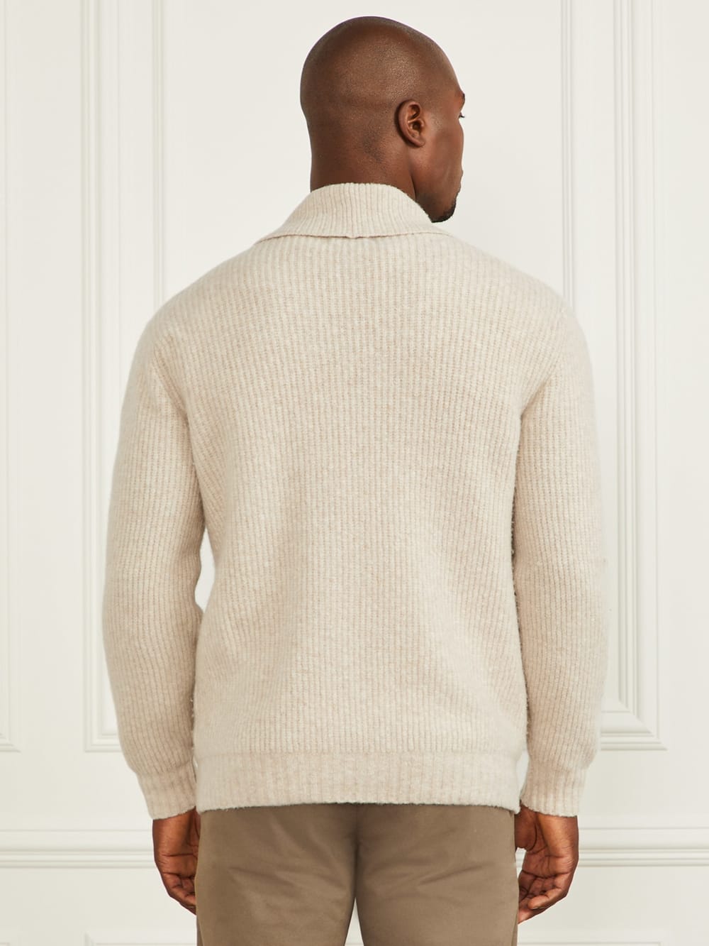 Wool-Blend Cardigan Sweater - Guess