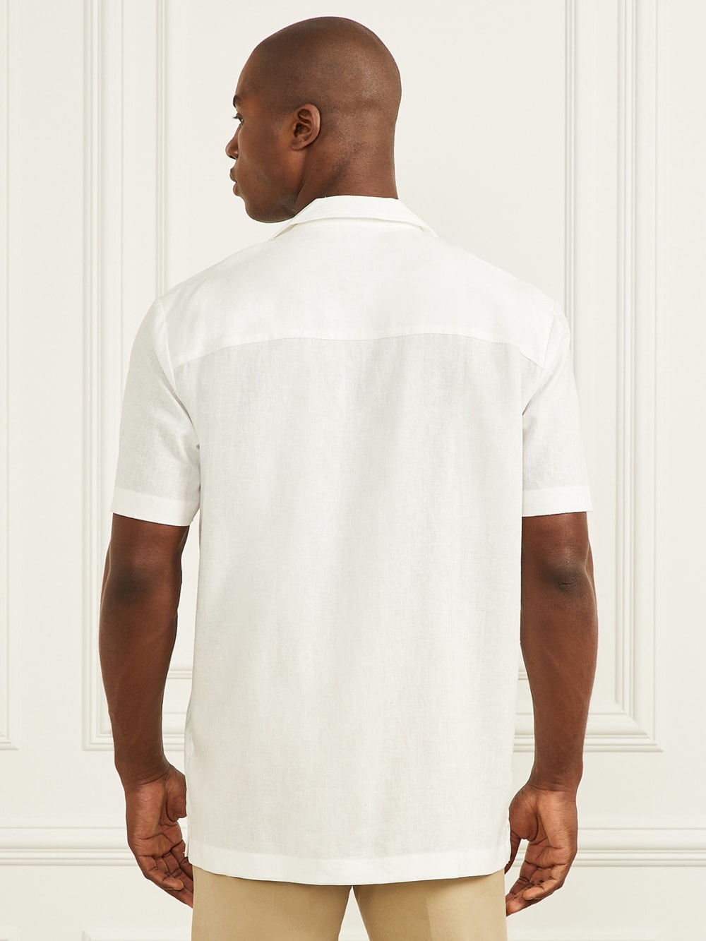 Eco Billy Embroidered Bowling Shirt - Guess