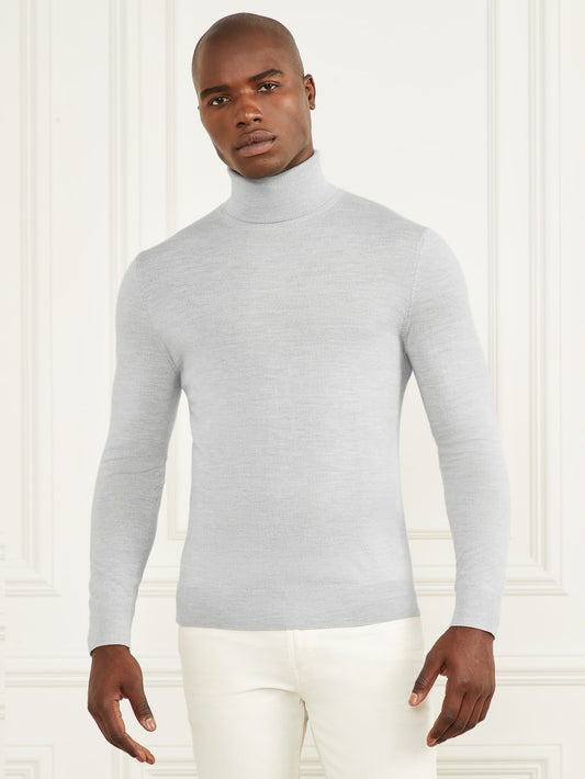Merino Wool Turtleneck Sweater - Guess
