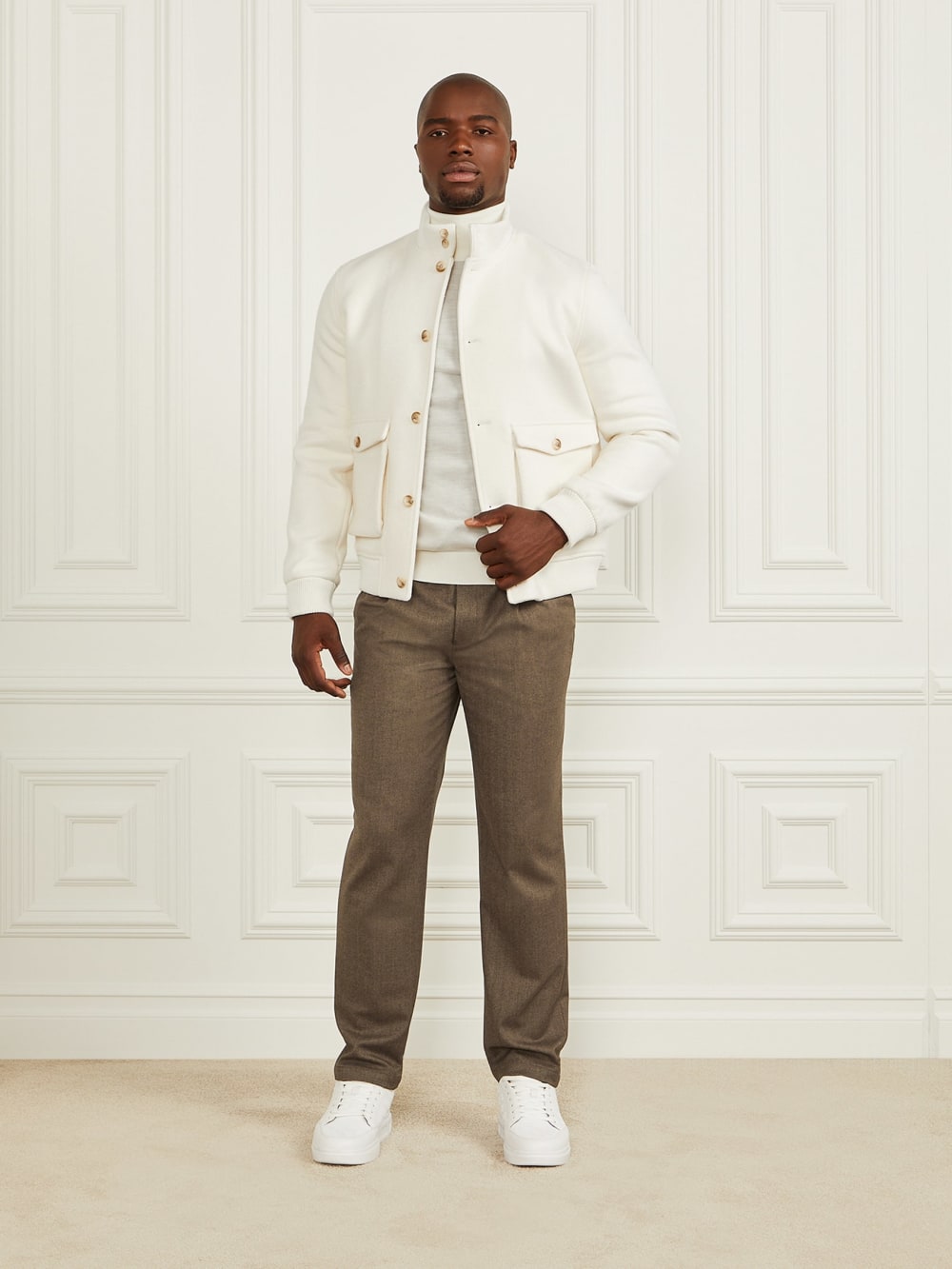 Wool-Blend Jacket - Guess