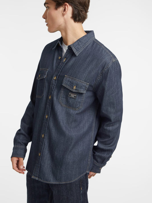 Classic Long-Sleeve Denim Shirt - Guess