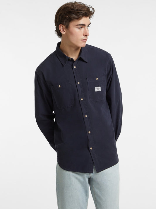 Long-Sleeve Pocket Shirt - Guess