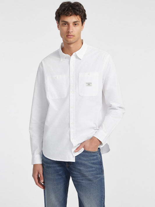 Long-Sleeve Pocket Shirt - Guess