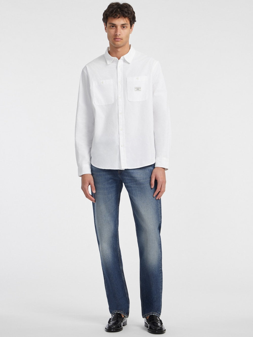 Long-Sleeve Pocket Shirt - Guess
