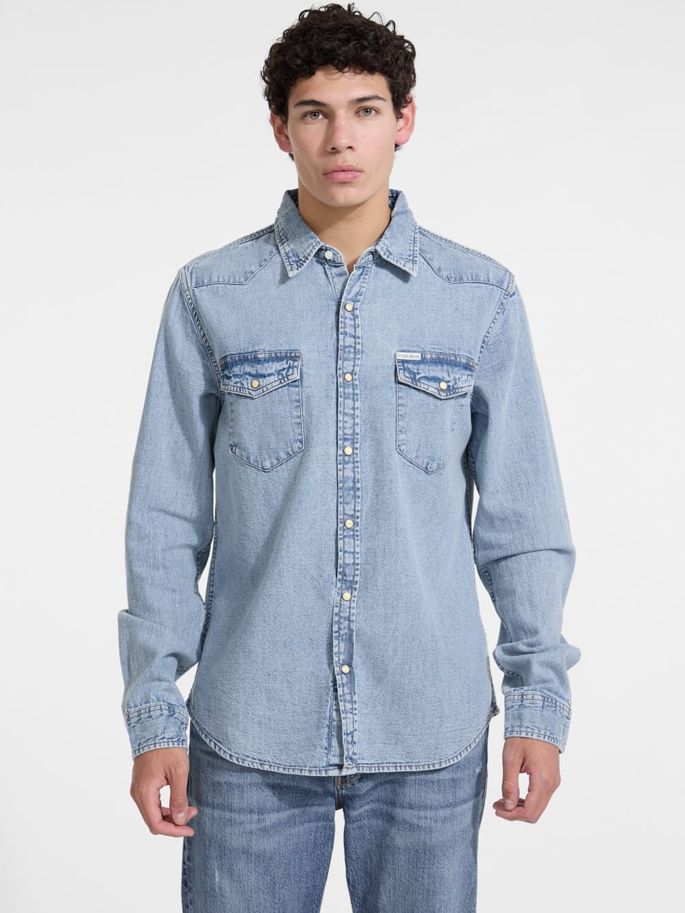 Slim Denim Shirt - Guess
