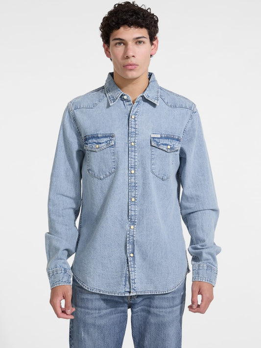 Slim Denim Shirt - Guess
