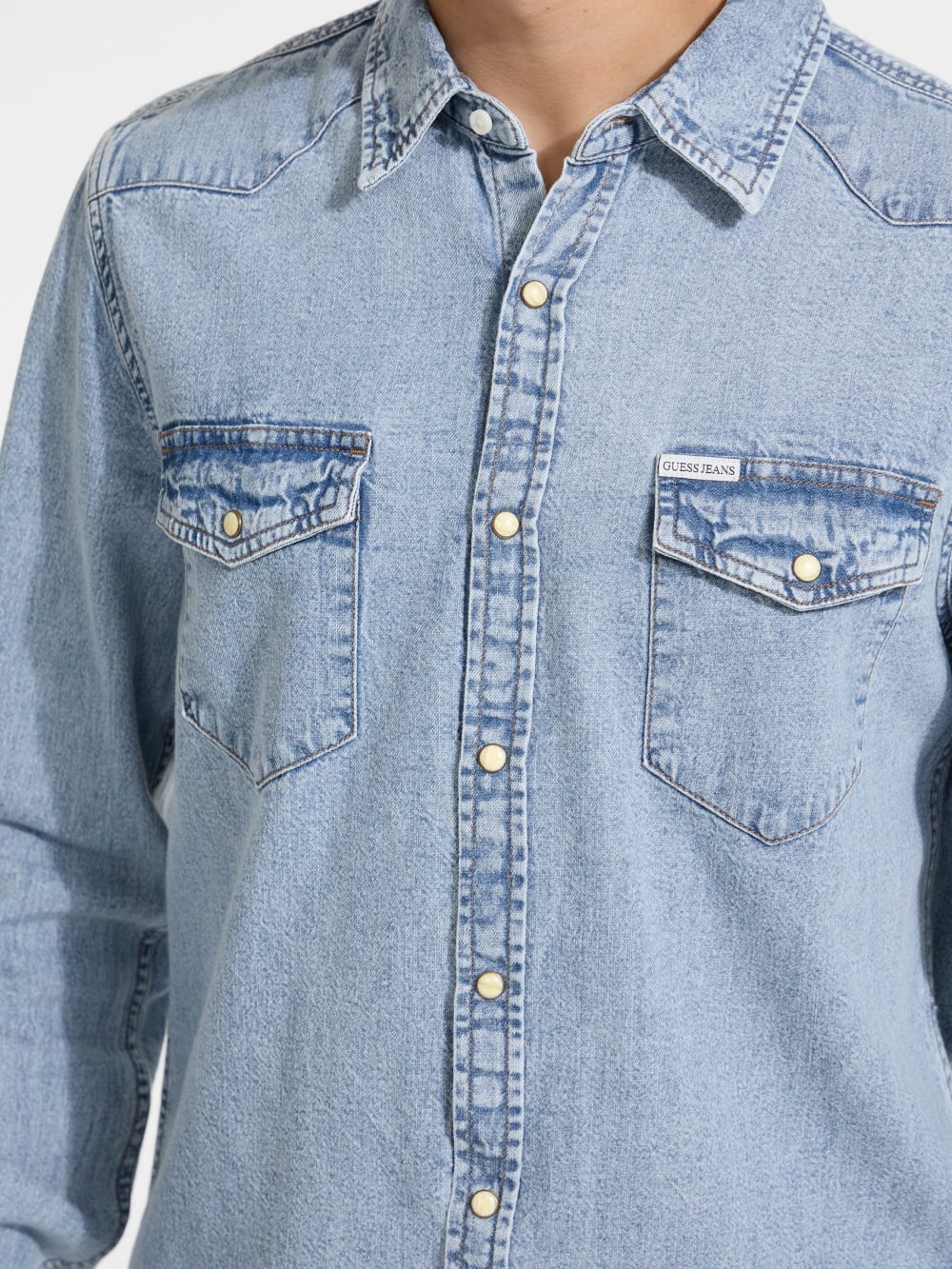Slim Denim Shirt - Guess