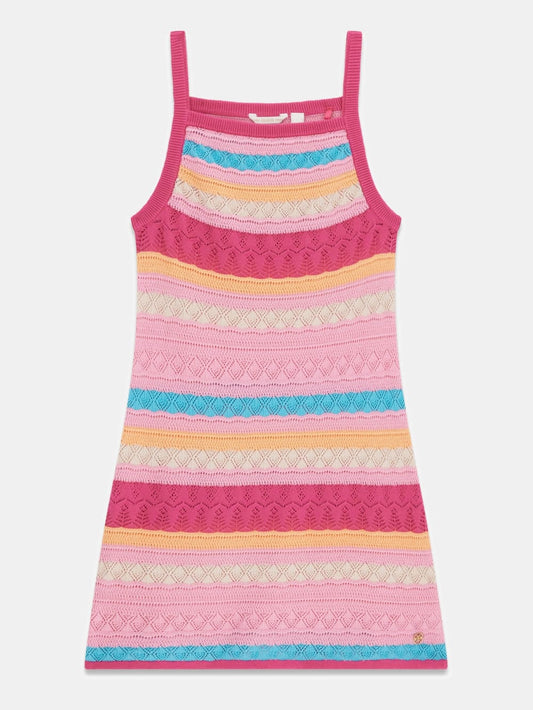 Crocheted mini dress - Guess