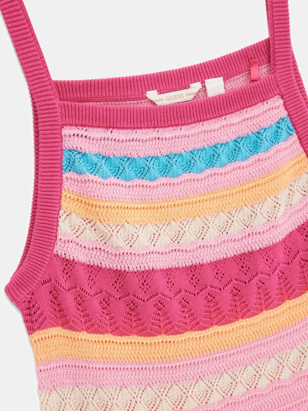 Crocheted mini dress - Guess