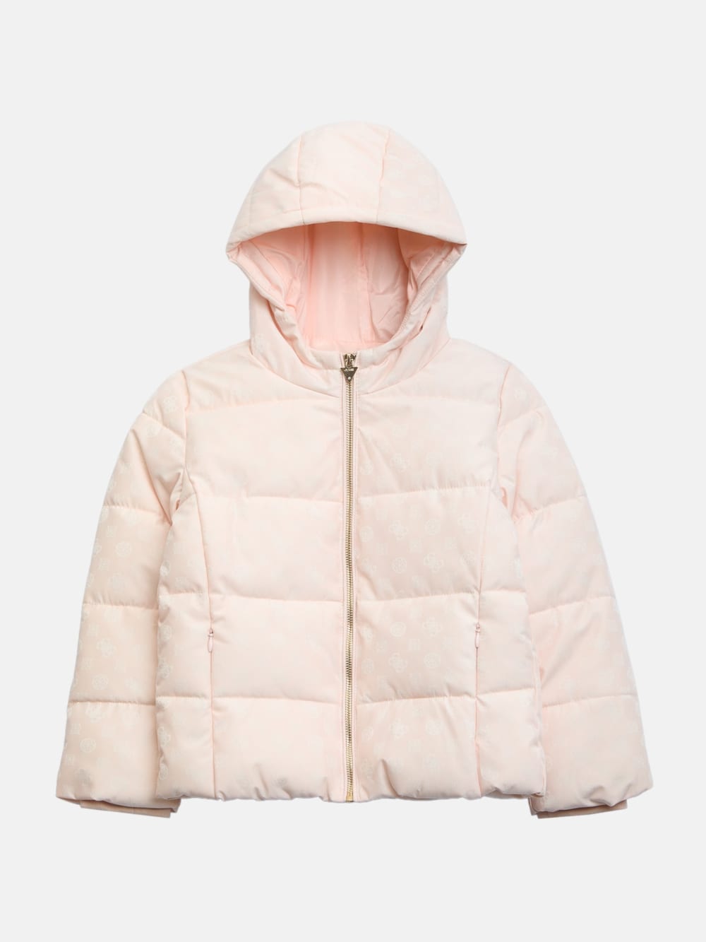 Hooded Peony Puffer (7-16) - Guess
