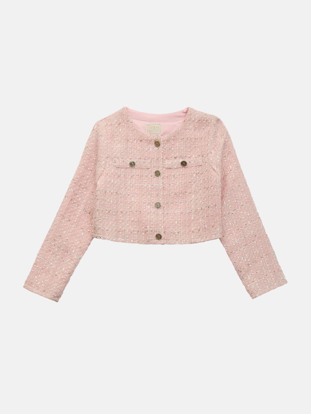 Cropped Tweed Jacket (8-16) - Guess