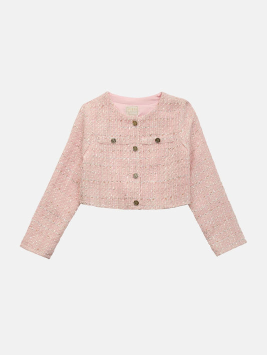 Cropped Tweed Jacket (8-16) - Guess
