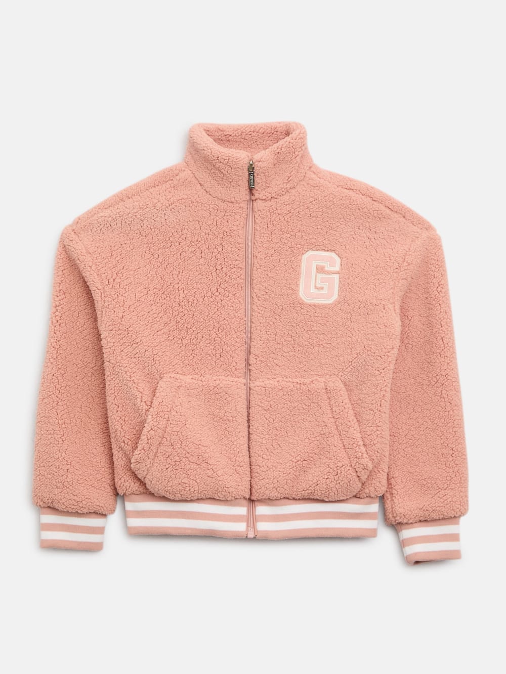 Faux-Fur Varsity Jacket (8-16) - Guess