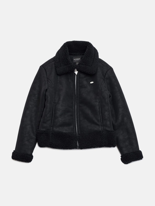 Holly Faux-Leather Jacket (7-14) - Guess