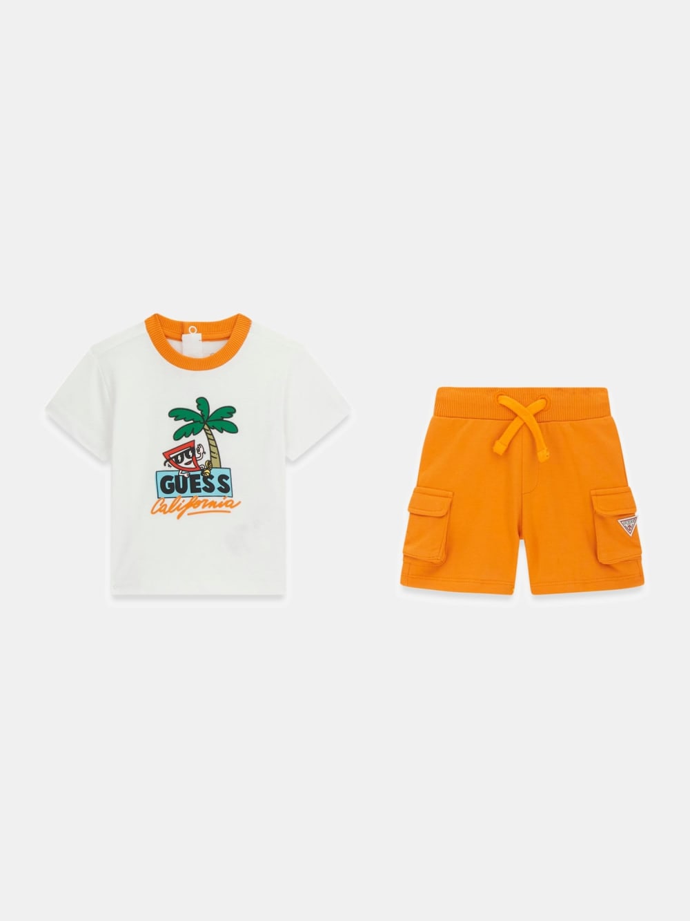 T-shirt and cargo shorts set - Guess